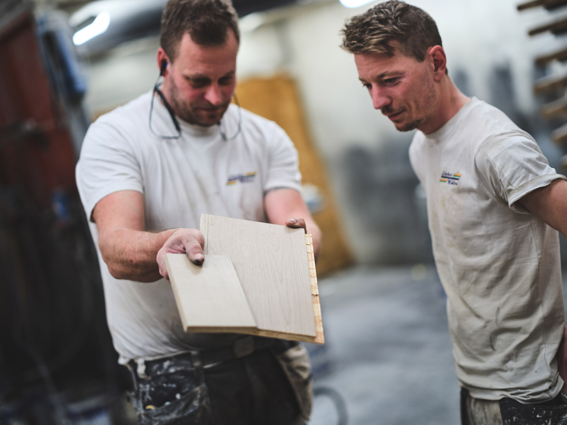 Färgmatchning mot golv